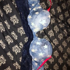 Victoria’s Secret pink bra
